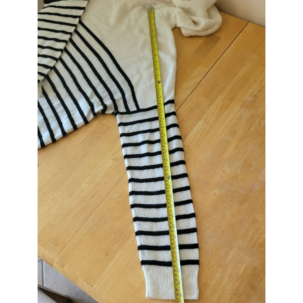 NAADAM Cashmere Hoodie Striped Oversized Size S - Picture 9 of 11